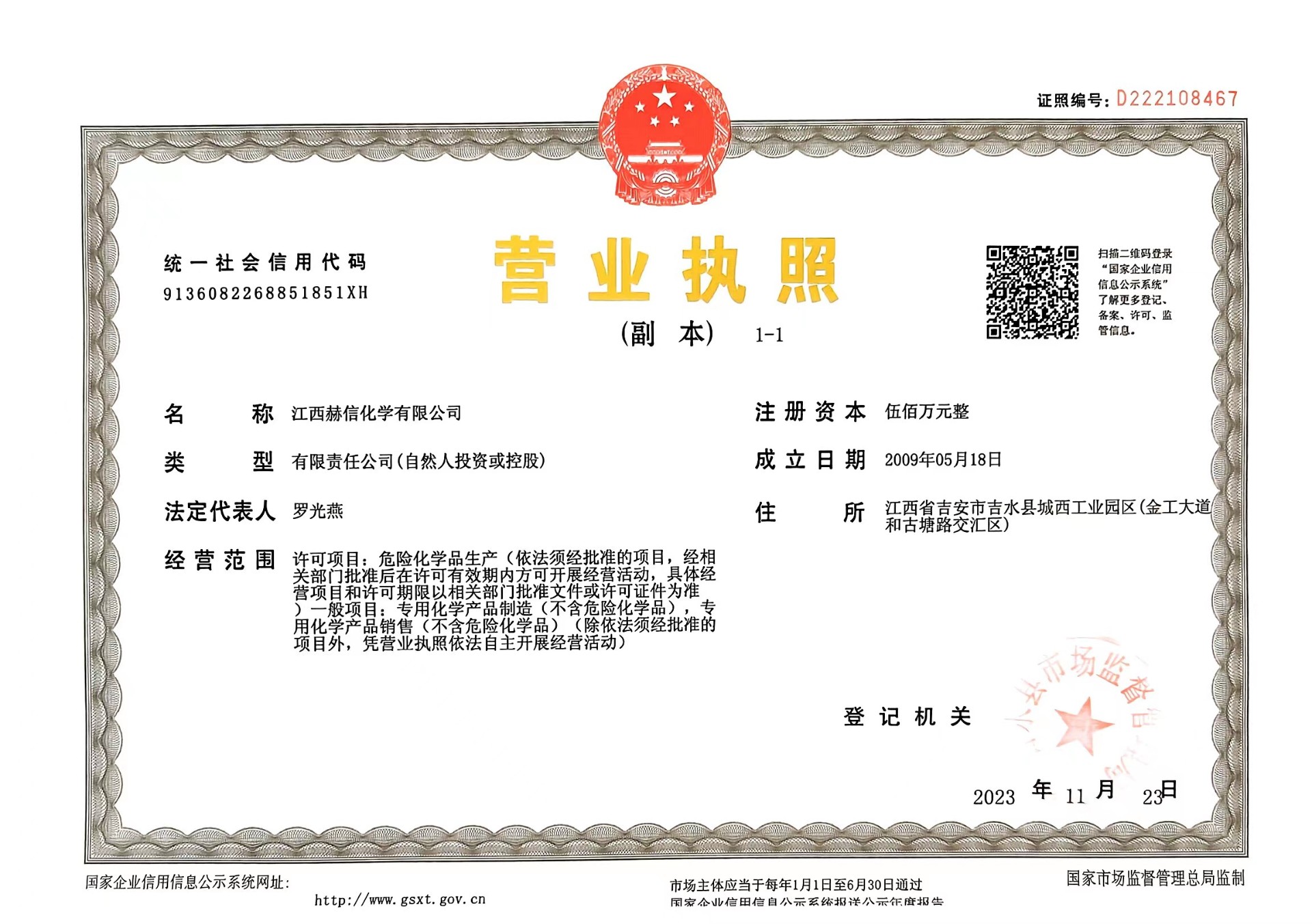 business license